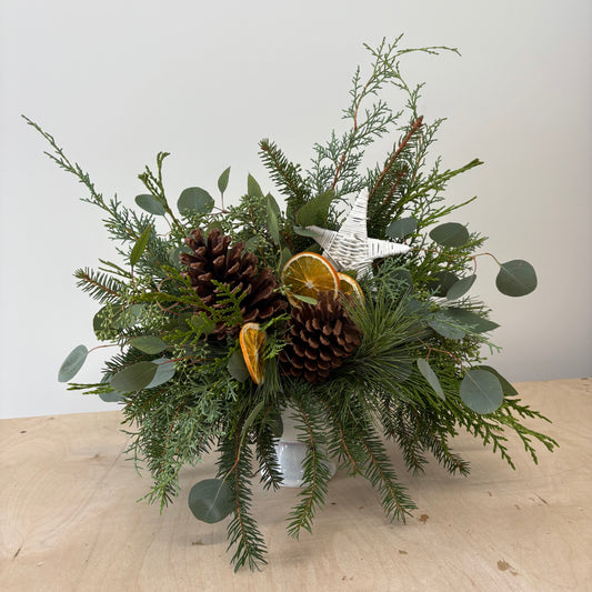 Wish Upon a Pine Winter Arrangement