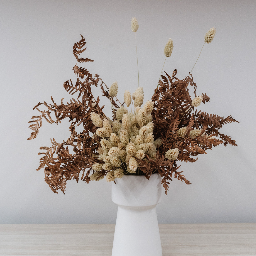 Neutral Dried Vase Arrangement